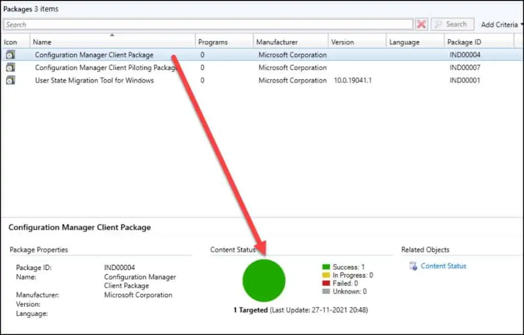 SCCM 2111 Upgrade Step-by-Step Guide 20 Check SCCM 2111 Client Package Distribution