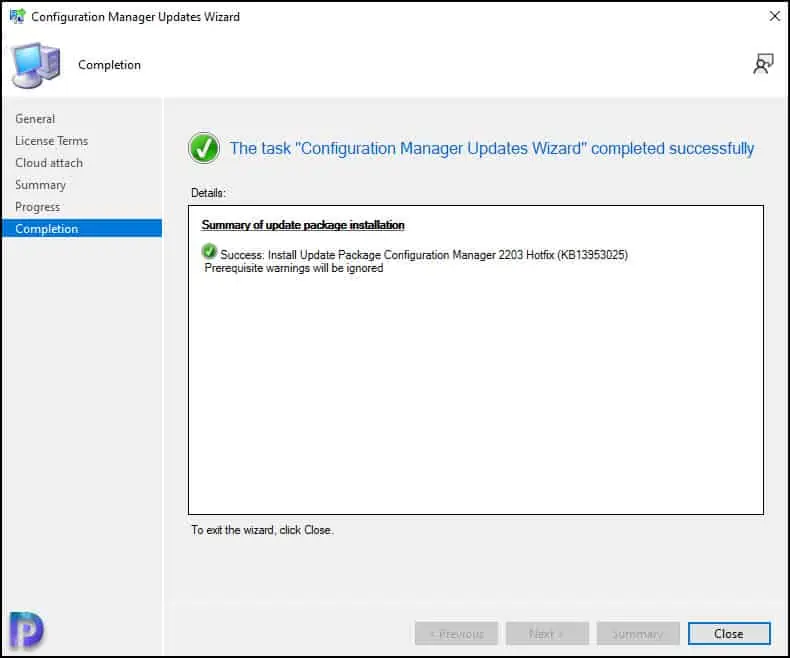 SCCM 2203 Hotfix KB13953025 Update with Latest Fixes 4 Install SCCM 2203 Hotfix KB13953025 Update
