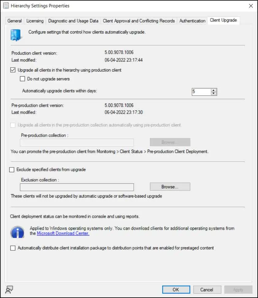 Complete SCCM 2203 Upgrade Guide 20 SCCM 2111 Upgrade – Upgrade Clients