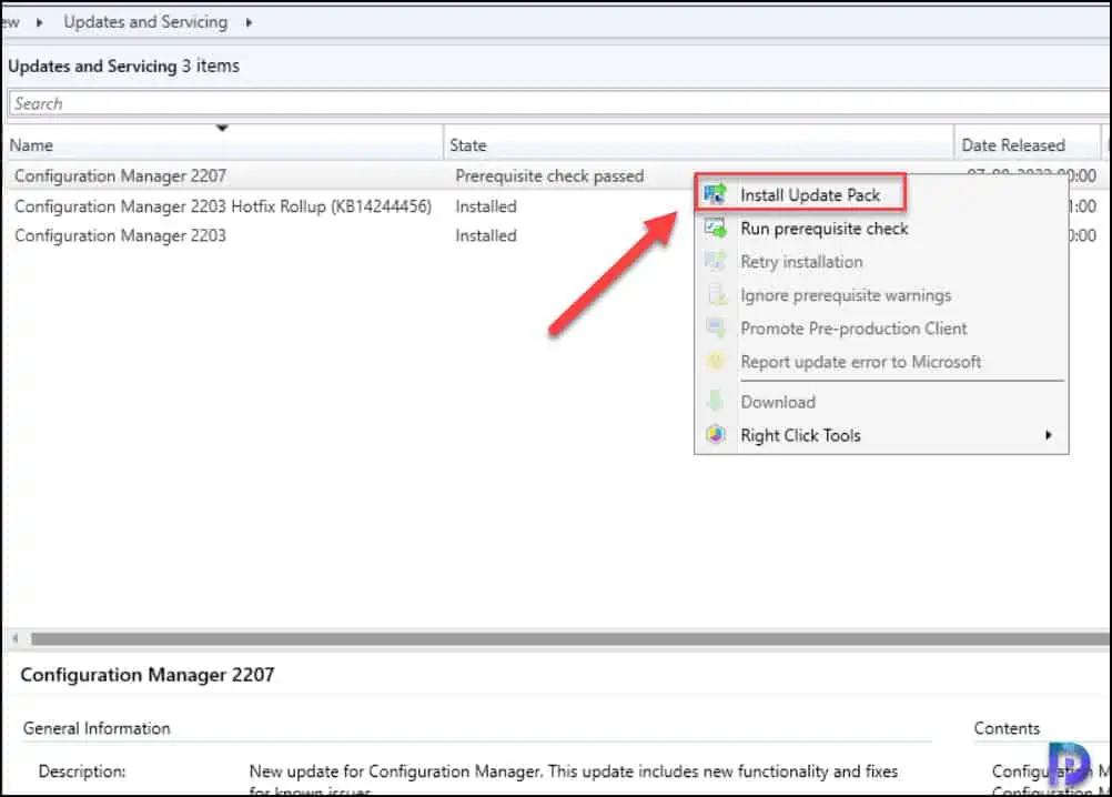 SCCM 2207 Upgrade Guide with New Features 6 SCCM 2207 Upgrade Guide | Install ConfigMgr 2207 Update