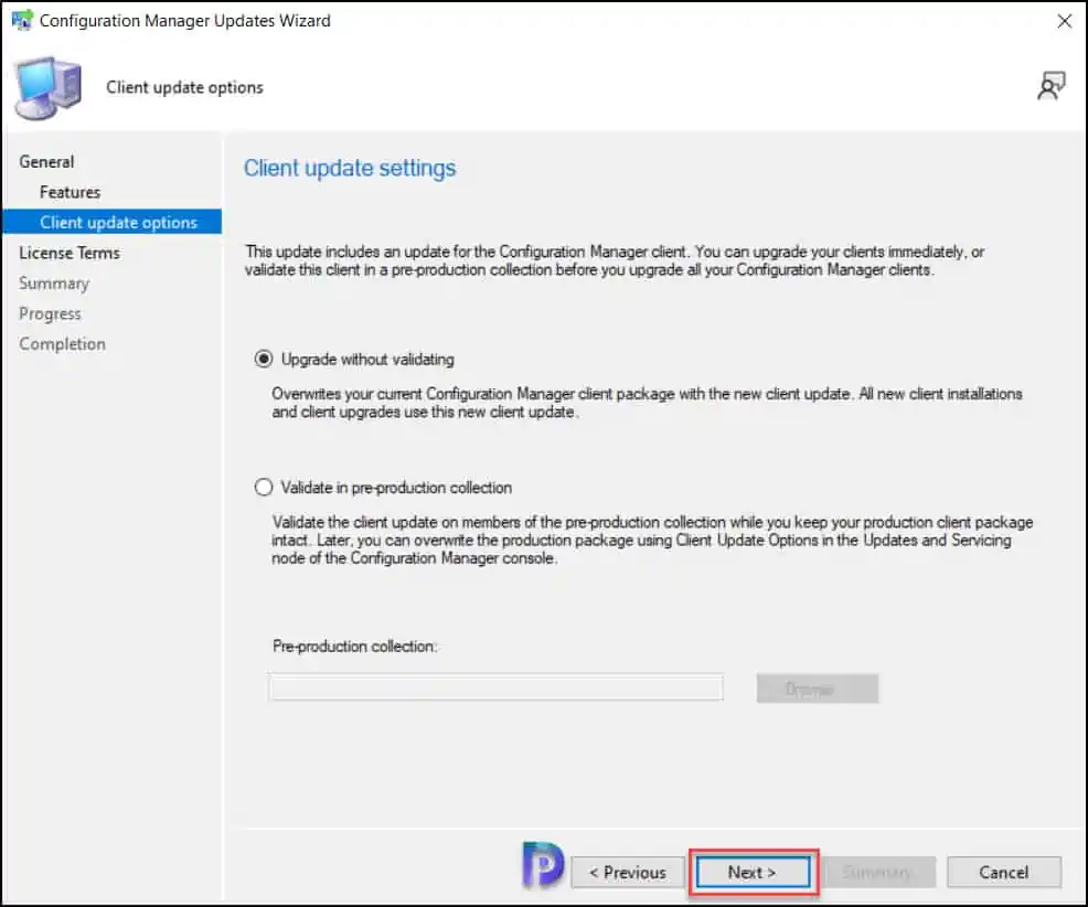 SCCM 2207 Upgrade Guide with New Features 8 Client Update Options for SCCM 2207