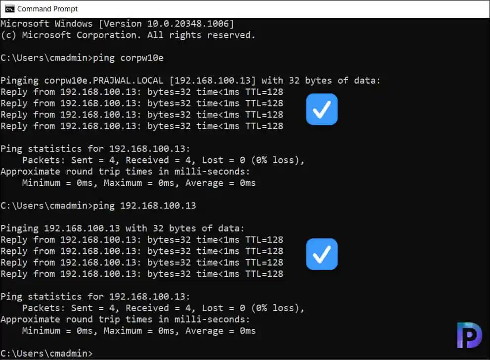 Fix SCCM AD Discovery method fails with error code 11001 4 Fix AD Discovery Error 11001 | Ping Remote Host