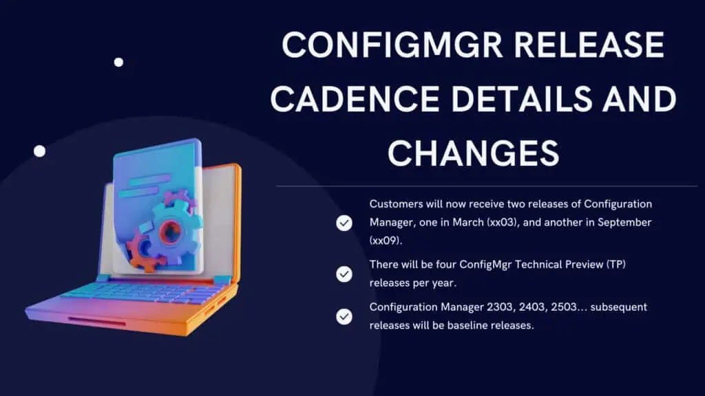 SCCM Release Cadence Details and Changes 1 SCCM Release Cadence