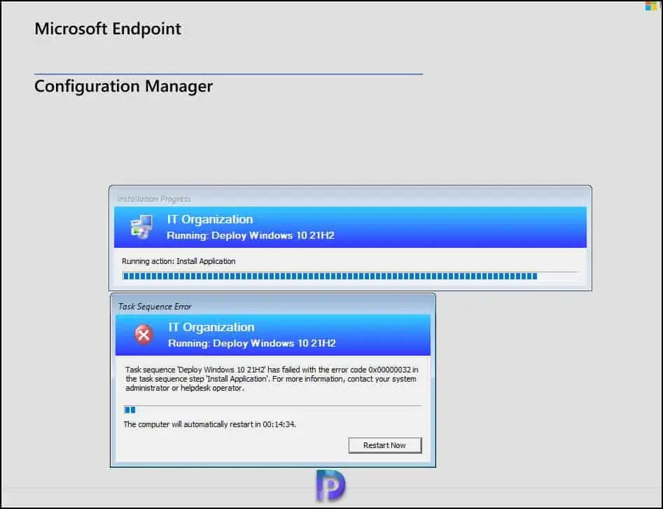 Fix: SCCM Task Sequence Error Code 0x00000032 1 SCCM Task Sequence Error Code 0x00000032