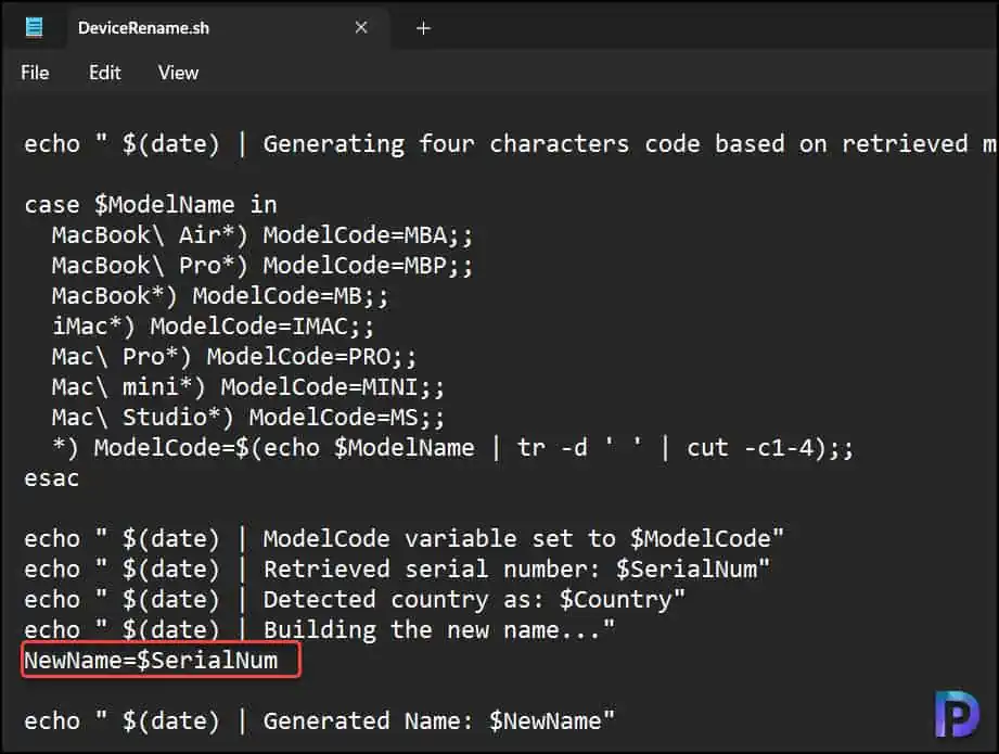 Set MacOS Device Name to Serial Number using Intune 3 Script to Change MacOS Device Name to Serial Number