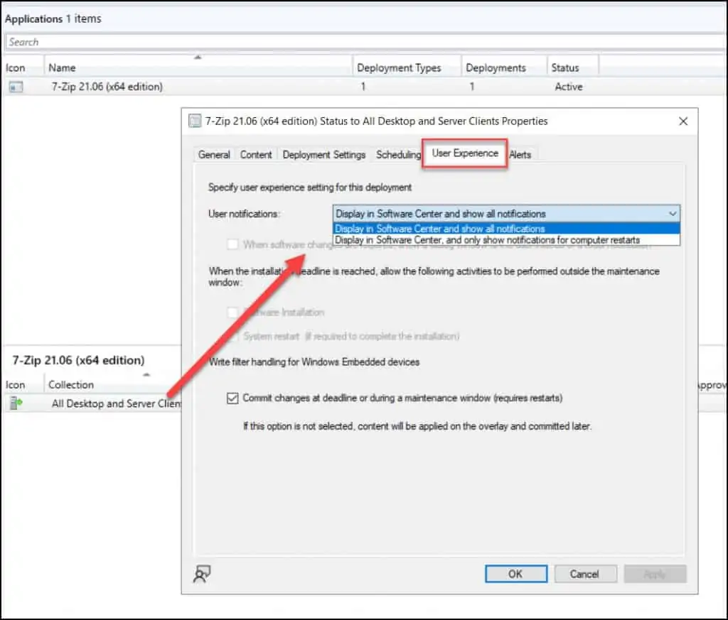 How to Set up Software Center Notification Logo in SCCM 6 Display in Software Center and show all notifications