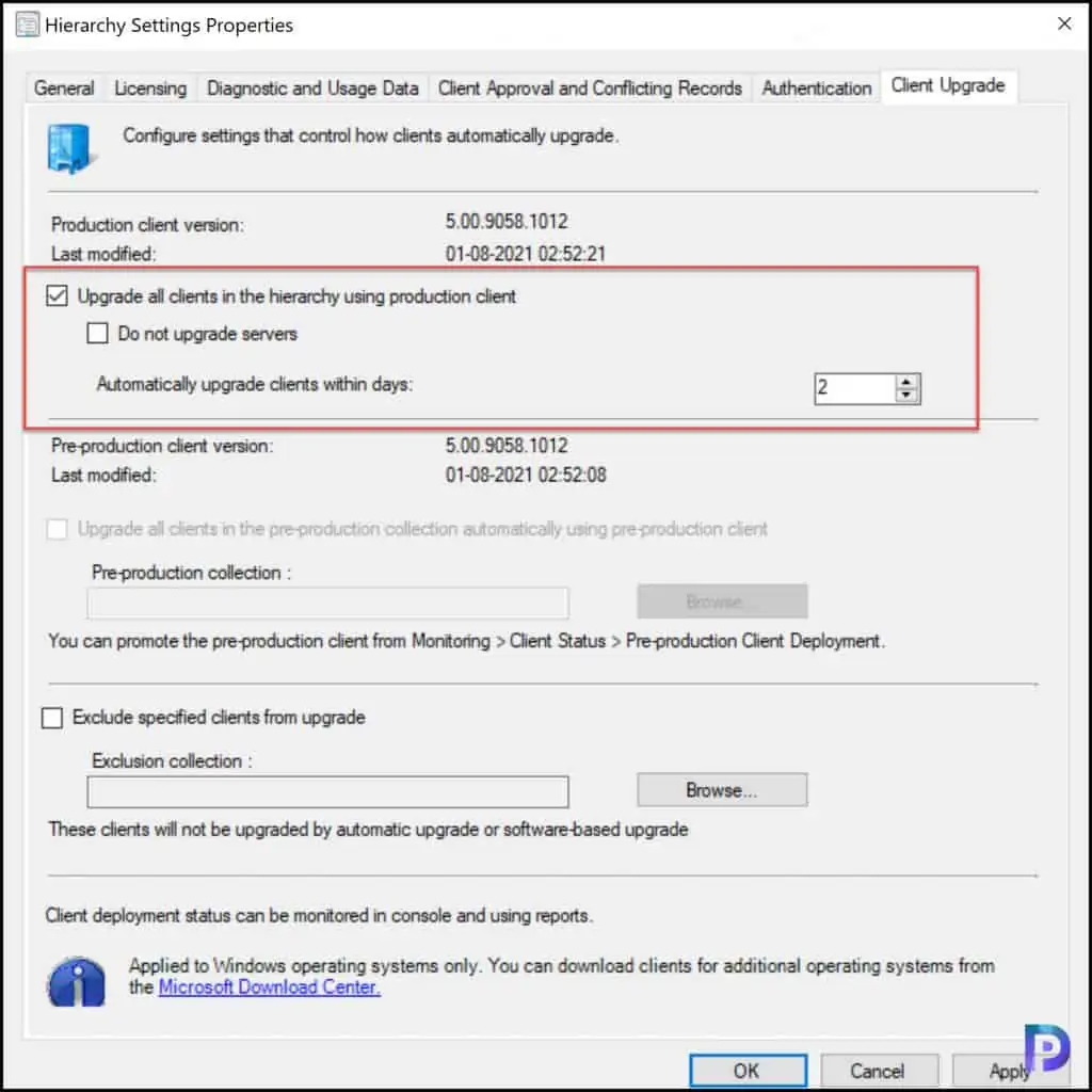Complete SCCM 2107 Upgrade Guide 15 SCCM 2107 Upgrade - Upgrade Clients