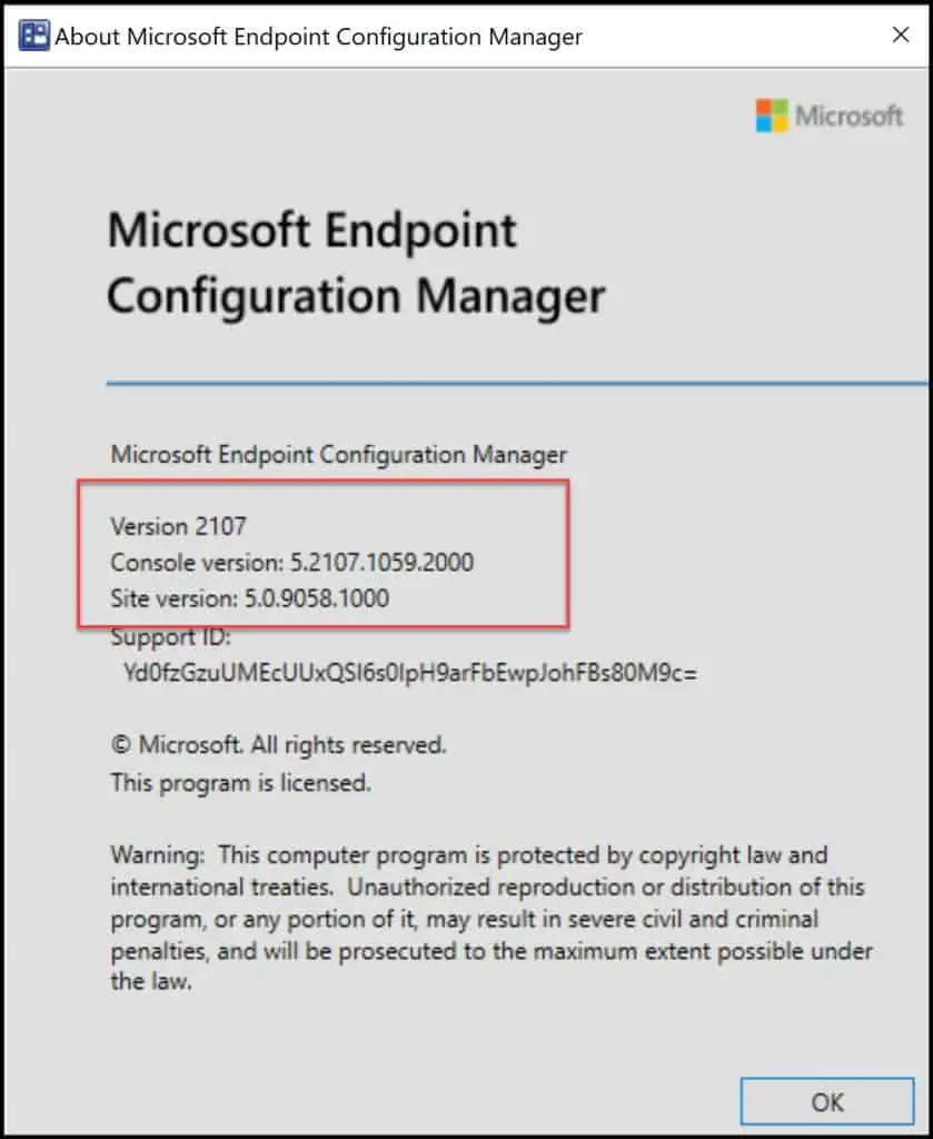 Complete SCCM 2107 Upgrade Guide 14 Verify SCCM 2107 Upgrade