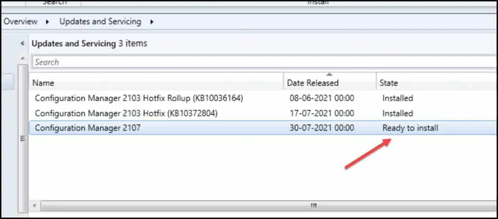 Complete SCCM 2107 Upgrade Guide 2 Configuration Manager 2103 Update Status