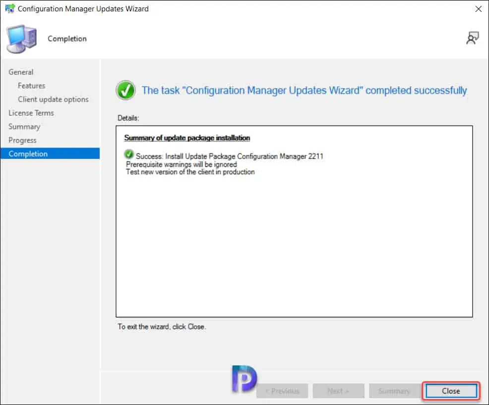 Complete SCCM 2211 Upgrade Guide 12 Perform SCCM 2211 Upgrade