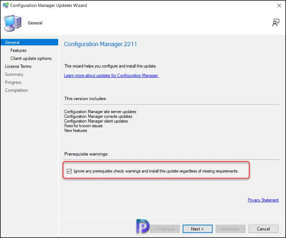 Complete SCCM 2211 Upgrade Guide 7 SCCM 2211 Upgrade Guide | Install ConfigMgr 2211 Update