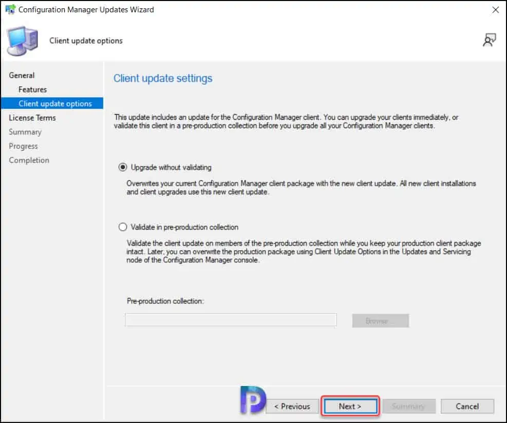 Complete SCCM 2211 Upgrade Guide 9 SCCM 2211 Client Upgrade Options