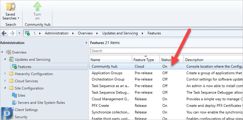 Explore the New Configuration Manager Community Hub 3 Turn on the Community Hub in Configuration Manager