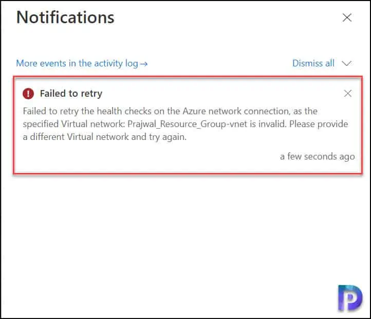 Troubleshoot Cloud PC Connection Errors | Windows 365 8 Azure Network Connection Invalid Virtual Network