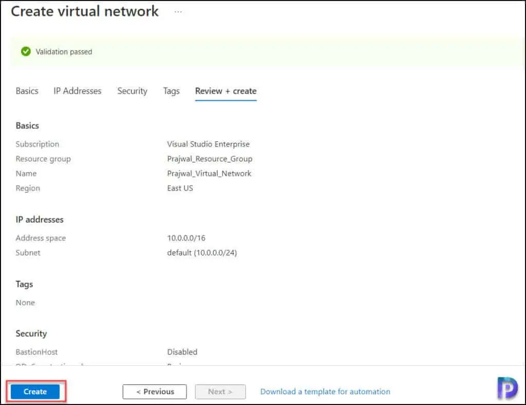 Troubleshoot Cloud PC Connection Errors | Windows 365 14 Create an Azure Virtual Network using the Azure Portal