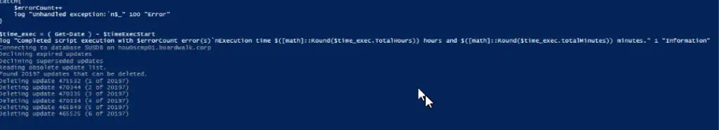 Troubleshoot WSUS Connection Issues with SCCM 4 WSUS Cleanup Script | Troubleshoot WSUS Connection Issues with SCCM