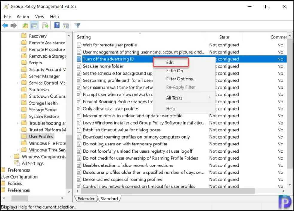 How to Disable Advertising ID using GPO (Group Policy) 4 Turn Off or Disable Advertising ID using GPO