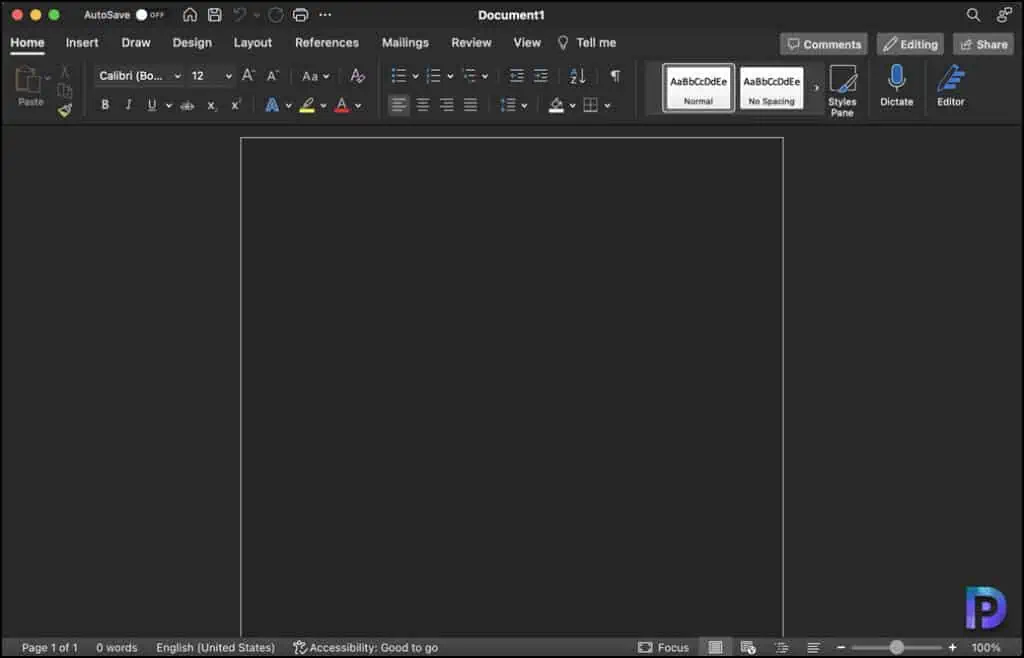 How to Enable Dark Mode in Microsoft Office 9 Microsoft Office Dark Mode