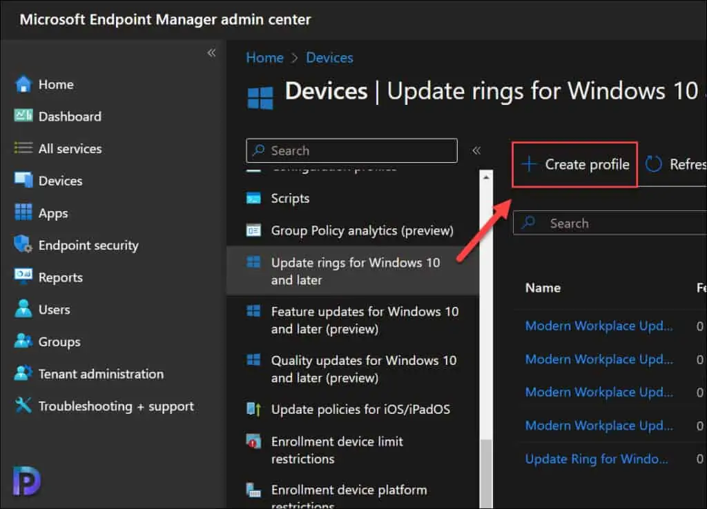 Upgrade to Windows 11 22H2 using Intune | Endpoint Manager 1 Create Update Ring for Windows 11 22H2 in Intune