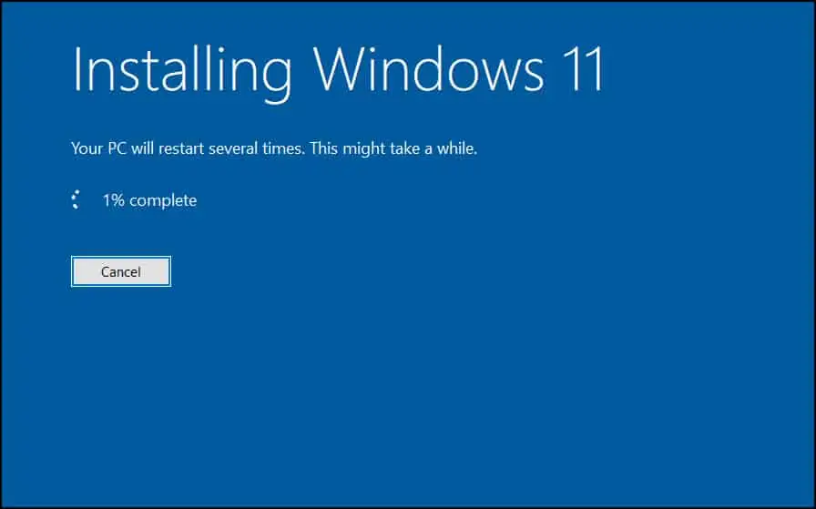 Best Guide to Upgrade to Windows 11 using Multiple Methods 31 Installing Windows 11 Update