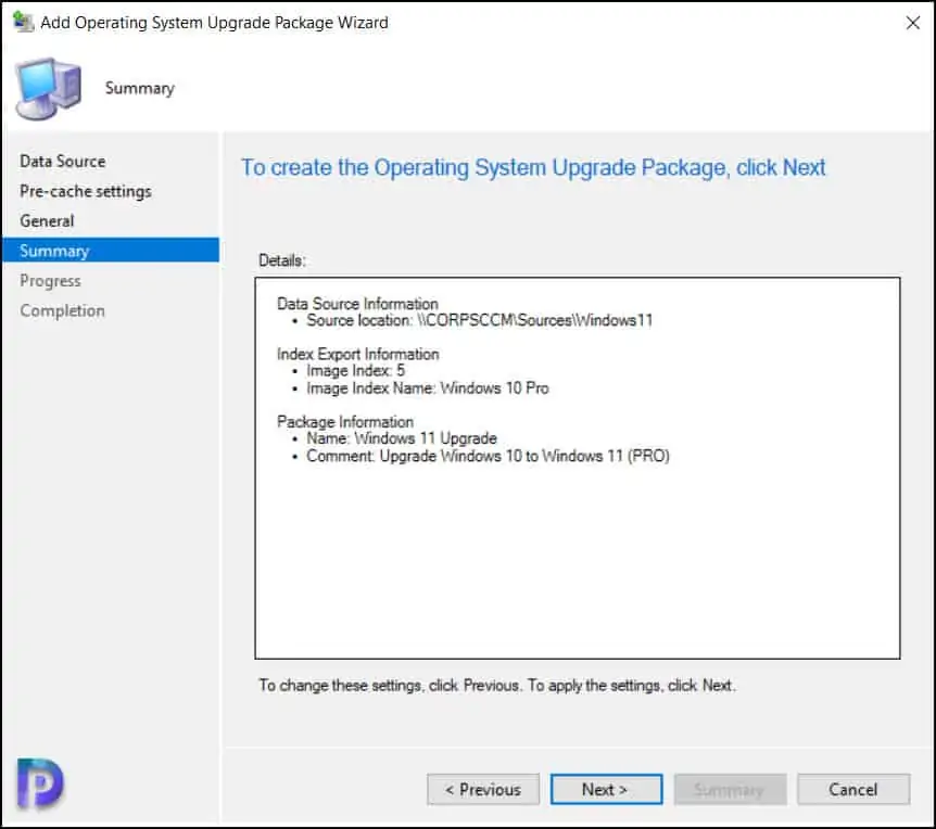 Best Guide to Upgrade to Windows 11 using Multiple Methods 36 Add Windows 11 Operating System Upgrade Package in SCCM