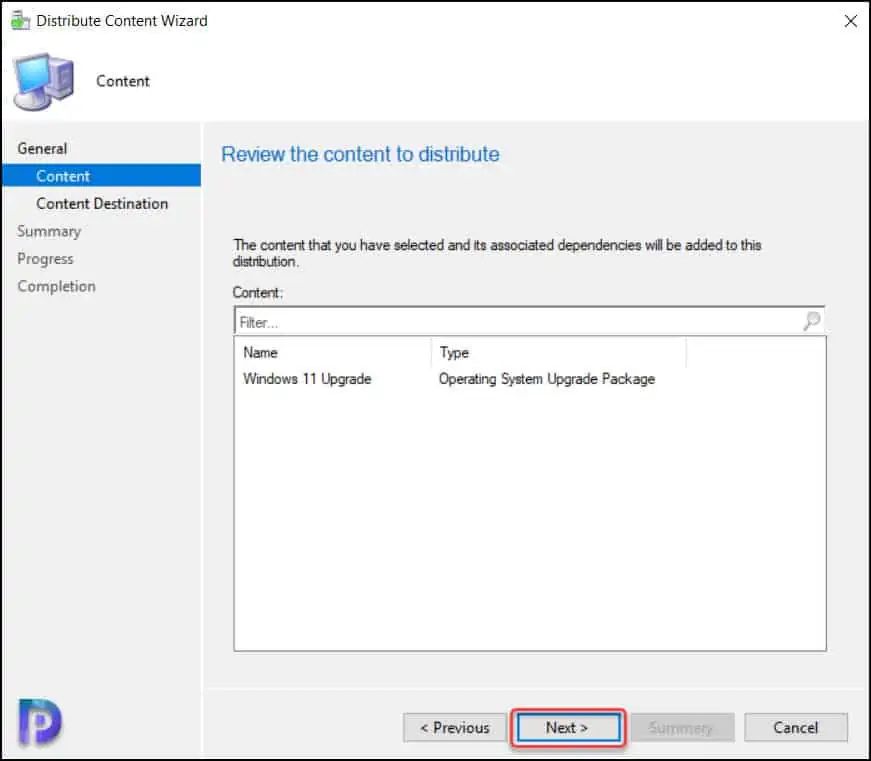 Best Guide to Upgrade to Windows 11 using Multiple Methods 48 Distribute the Windows 11 Task Sequence Content to Distribution Points