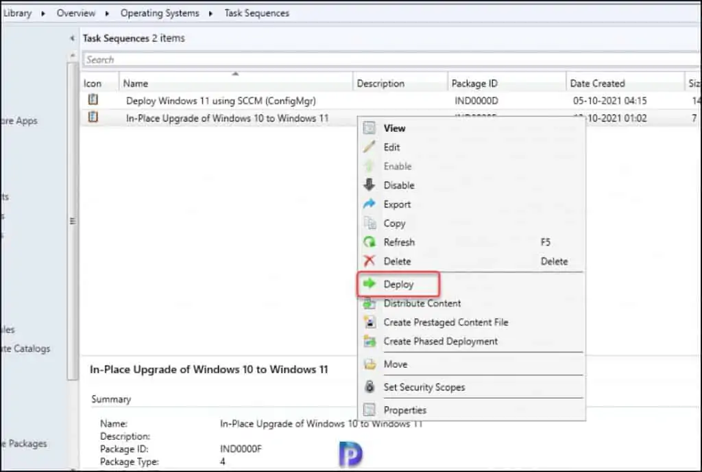 Best Guide to Upgrade to Windows 11 using Multiple Methods 51 Deploy Windows 11 In-Place Upgrade Task Sequence