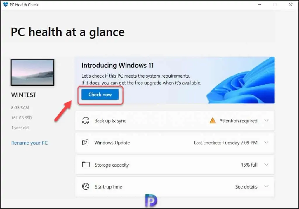 Best Guide to Upgrade to Windows 11 using Multiple Methods 11 Install Windows 11 PC Health Check App