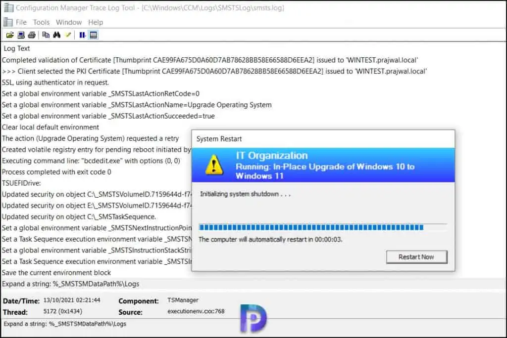 Best Guide to Upgrade to Windows 11 using Multiple Methods 63 Upgrade Windows 10 to Windows 11 using Task Sequence