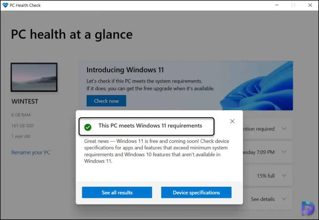 Best Guide to Upgrade to Windows 11 using Multiple Methods 12 Install Windows 11 PC Health Check App