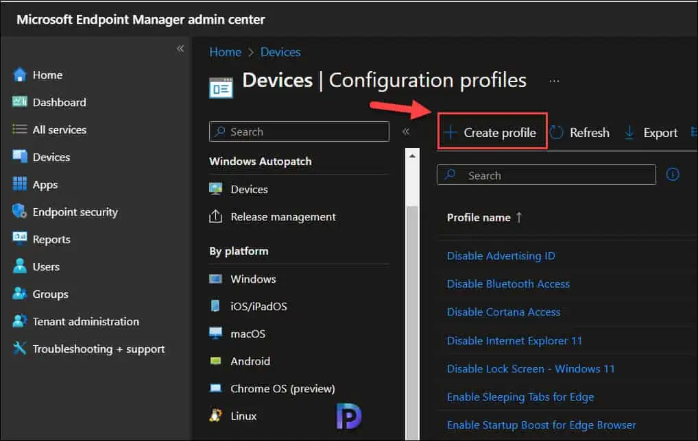 Use Intune to Configure Sites to Open when the Edge Browser Starts 1 Use Intune to Configure Sites to Open when the Edge Browser Starts