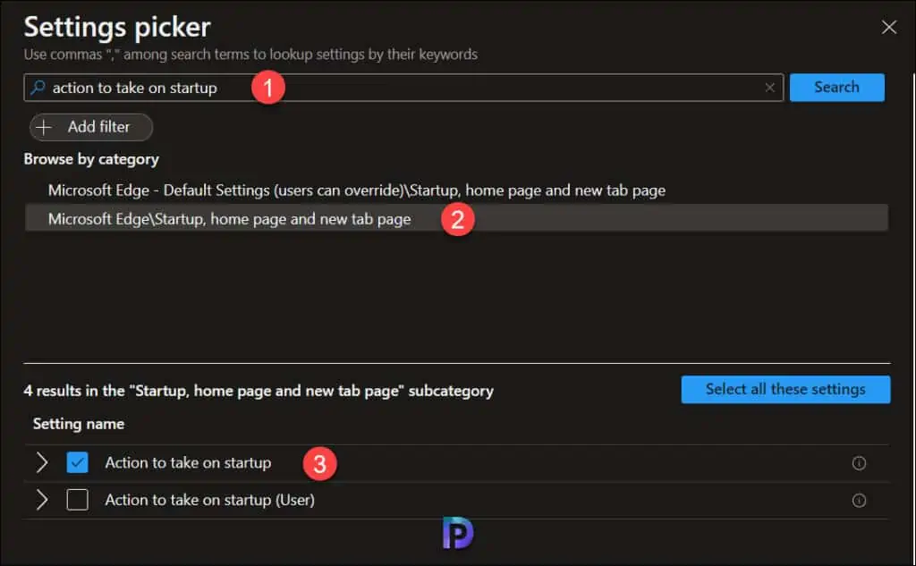 Use Intune to Configure Sites to Open when the Edge Browser Starts 5 Action to Take on Startup for Microsoft Edge