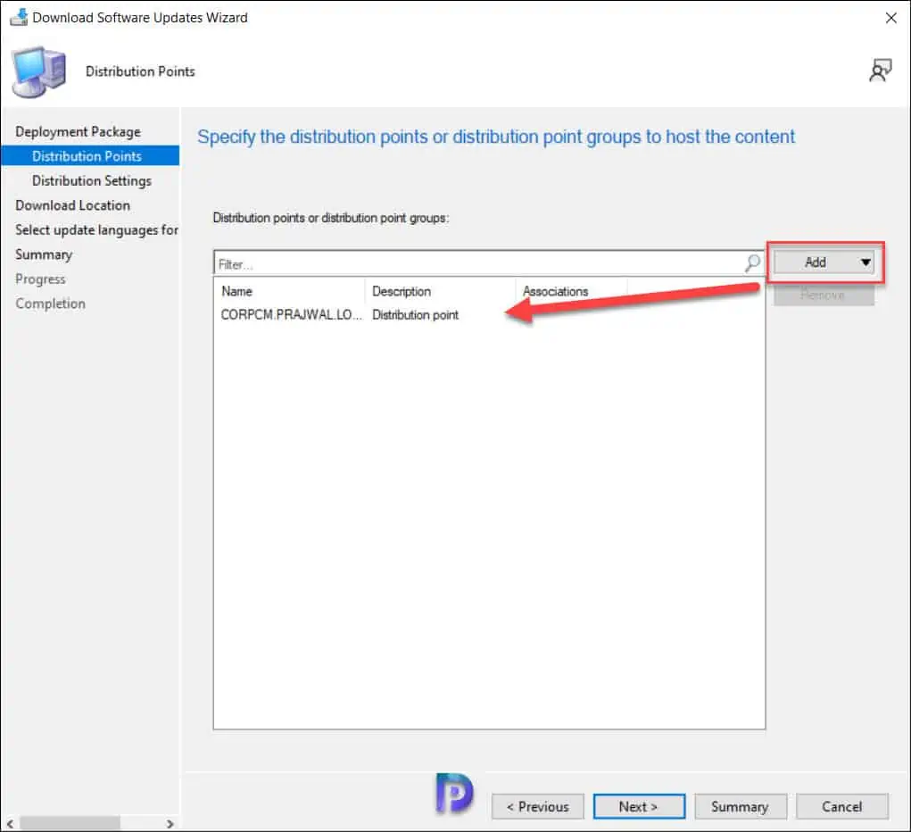 Windows 10 22H2 Upgrade using SCCM Feature Update Option 3 Download Windows 10 22H2 Enablement Package