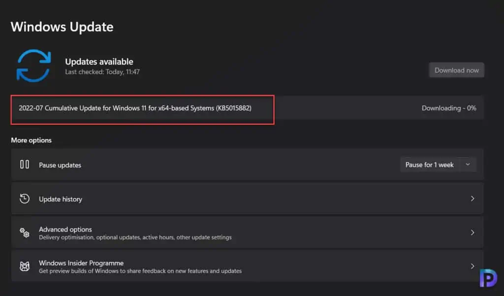 New Windows 11 KB5015882 Update Released 1 Install Windows 11 KB5015882 Update